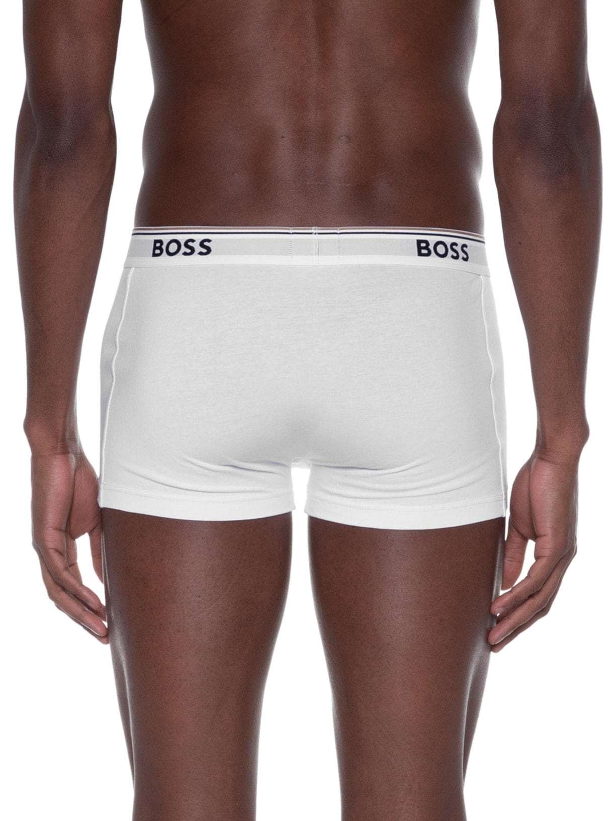 Kit De Cuecas Trunk Power 3 Peças Branco Boss