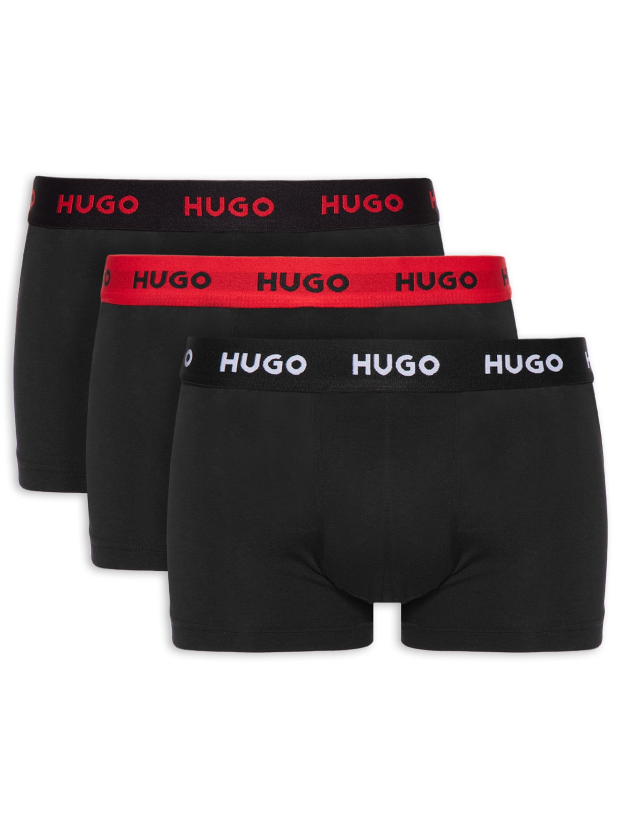 Kit De Cuecas Trunk Triplet Pack - Cinza