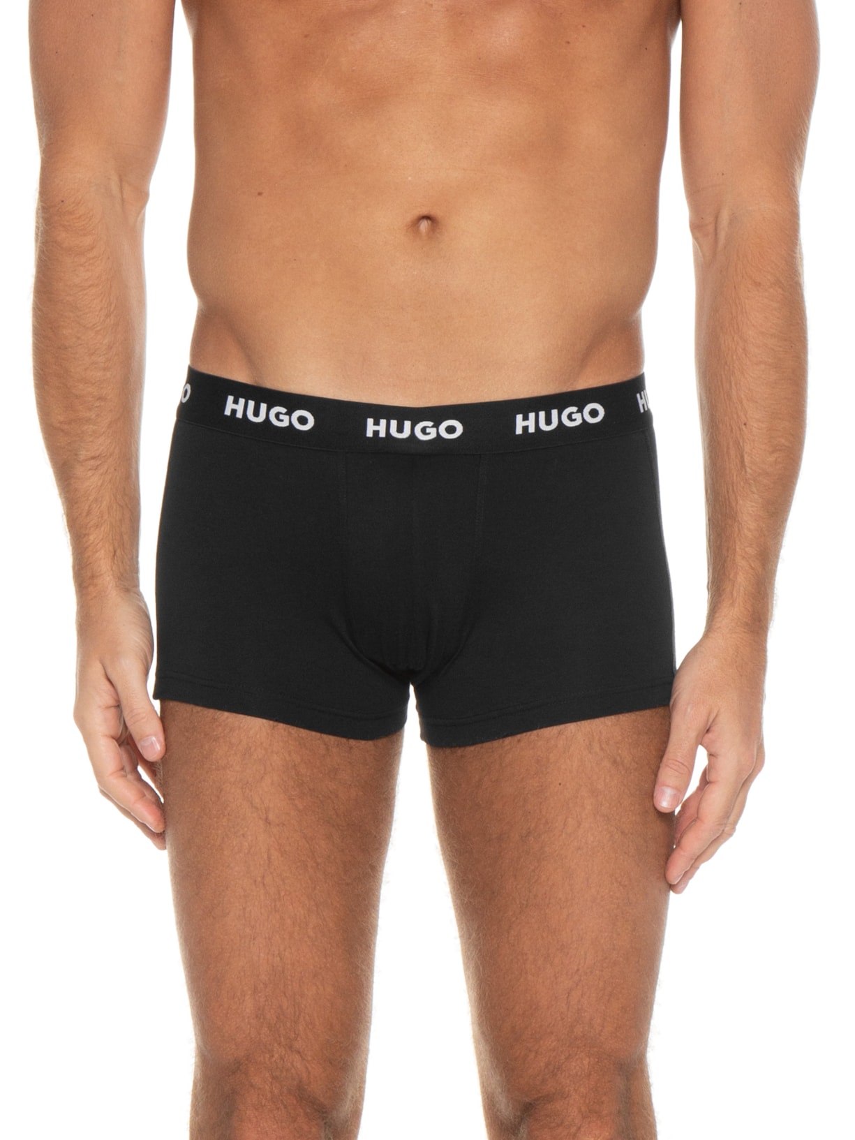 Kit De Cuecas Trunk Tripletpack Preto Hugo