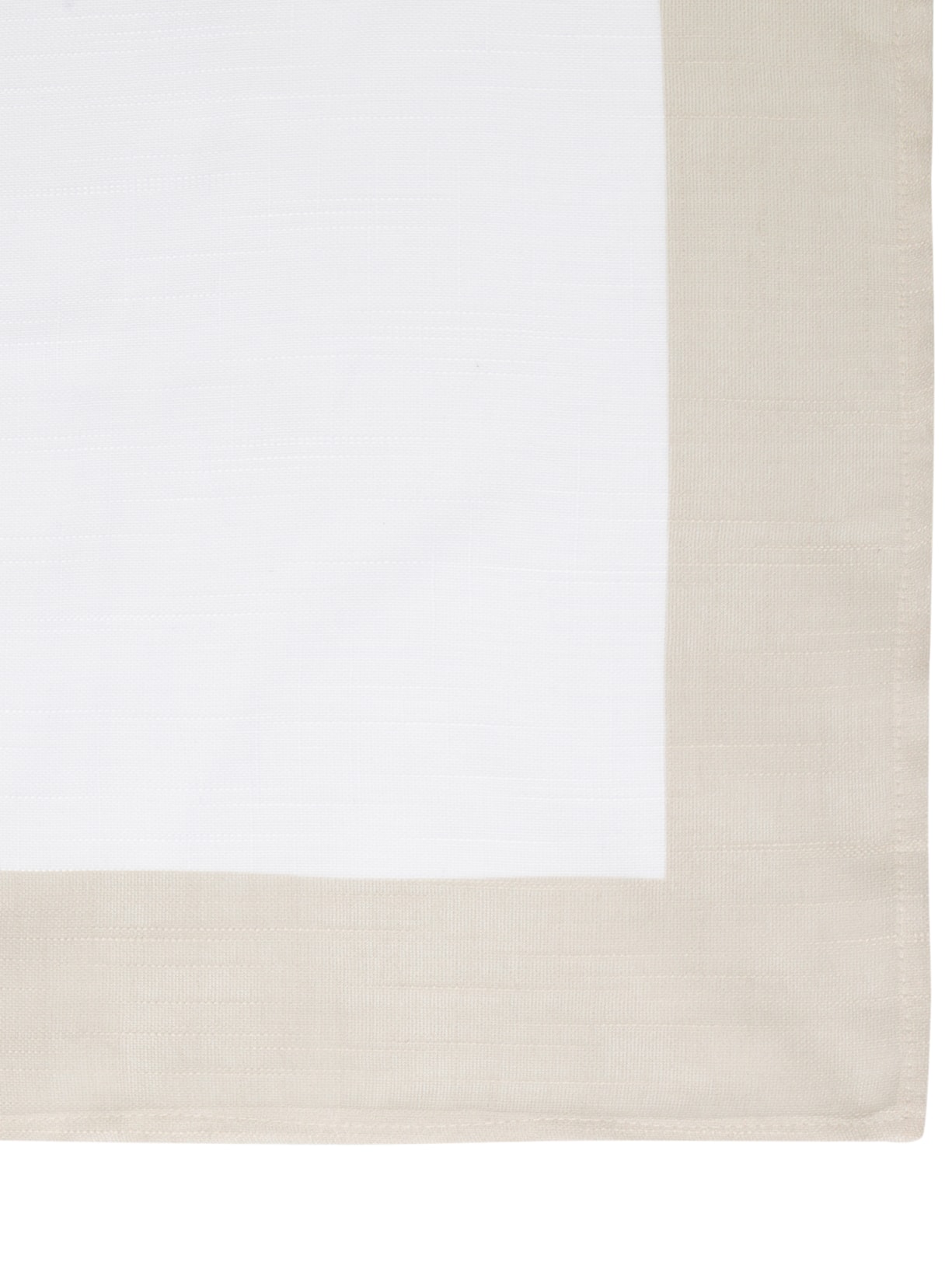 Kit de Guardanapo de Linho 02 Peças Off White '2Home