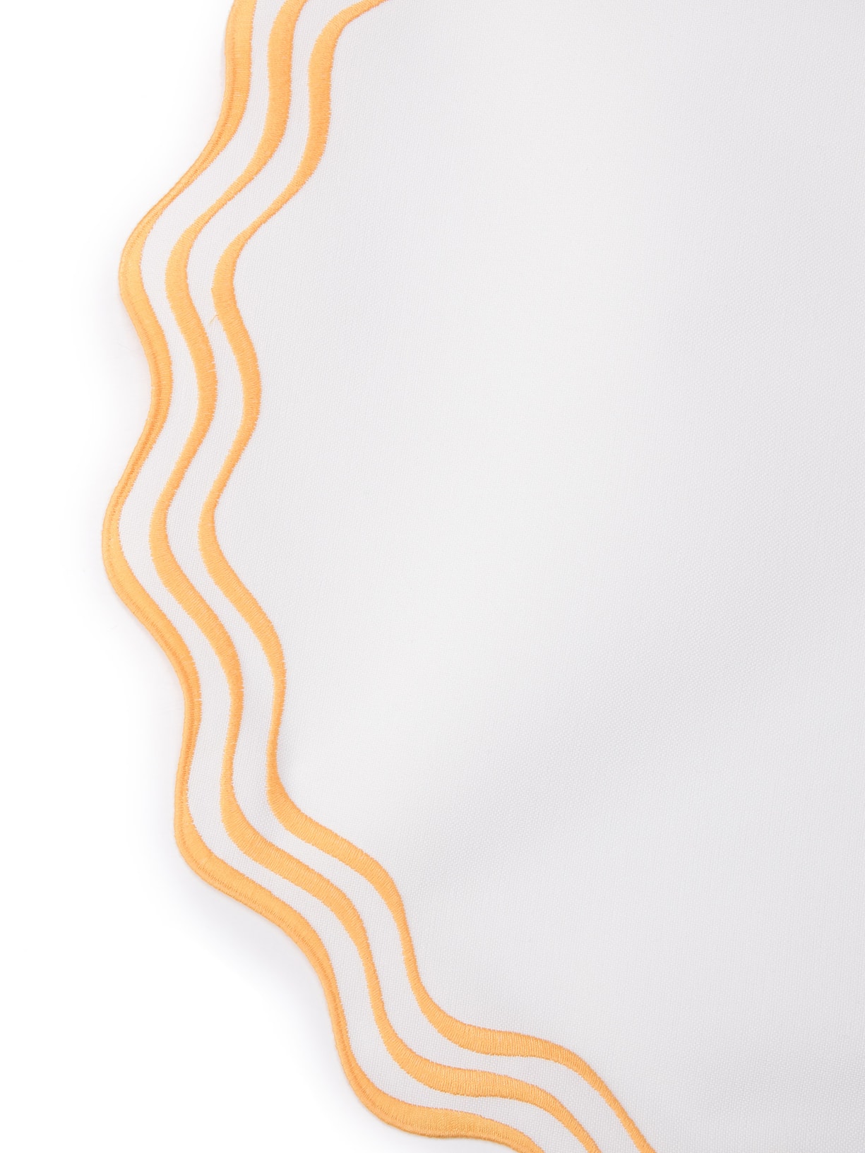 Kit De Lugar Jogo Americano Impermeável Mare 4 Peças Amarelo Fine Prints