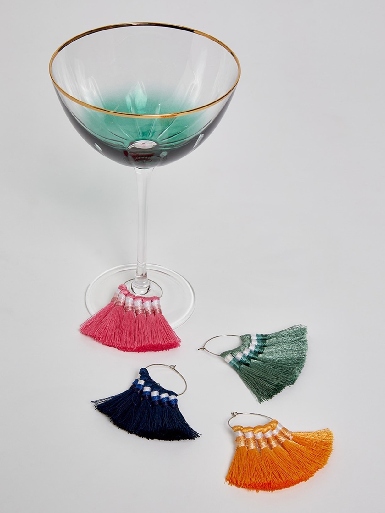 Kit De Marcadores Copos Colors 4 Peças Le Lis Casa