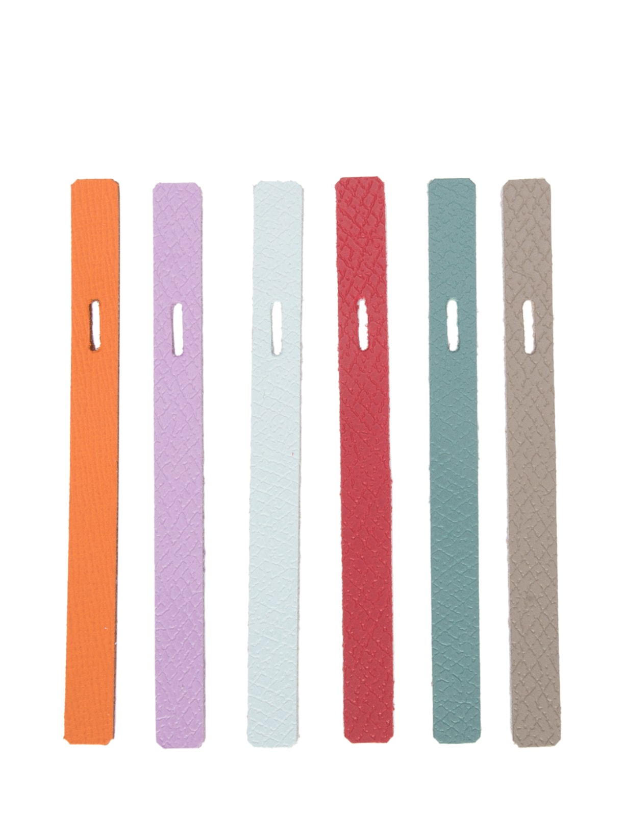 Kit De Marcadores De Taça Em Couro 6 Peças