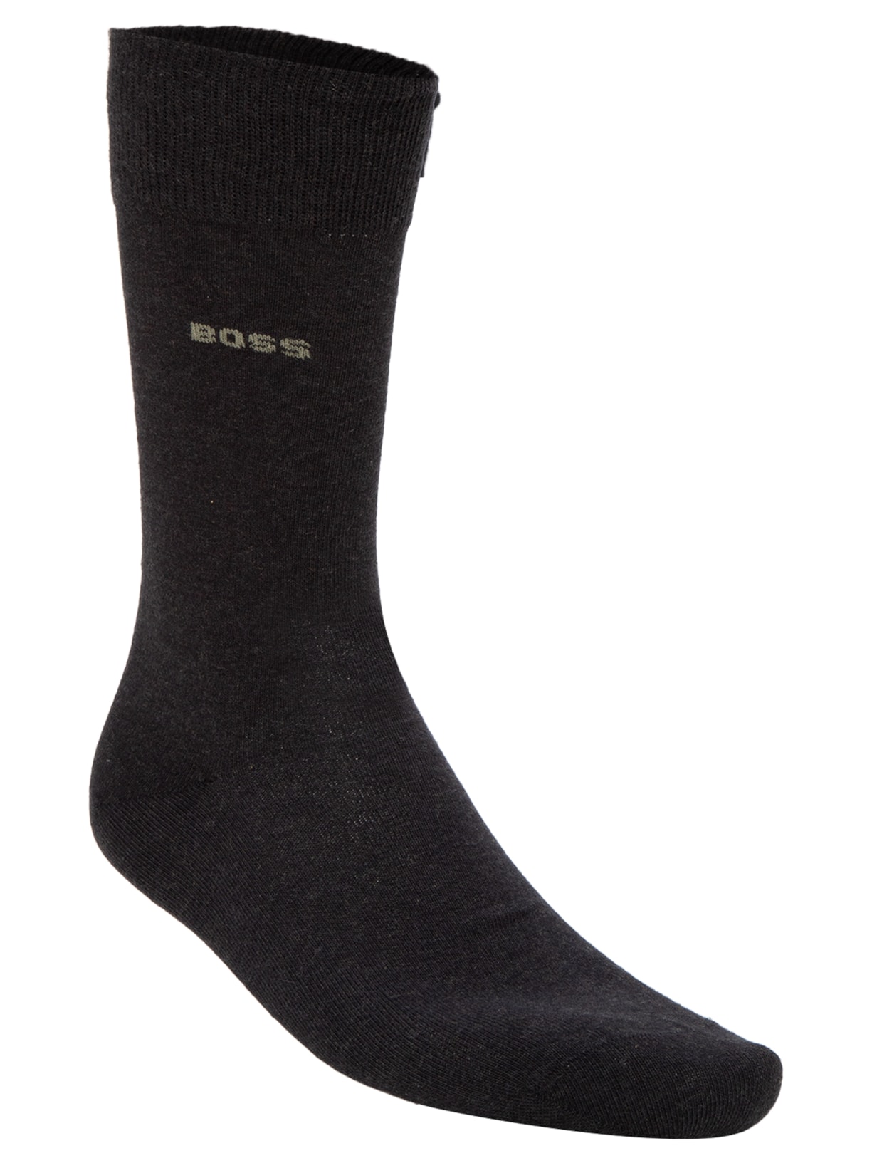 Kit De Meia 2 Pares Rs Minipattern Preto Boss