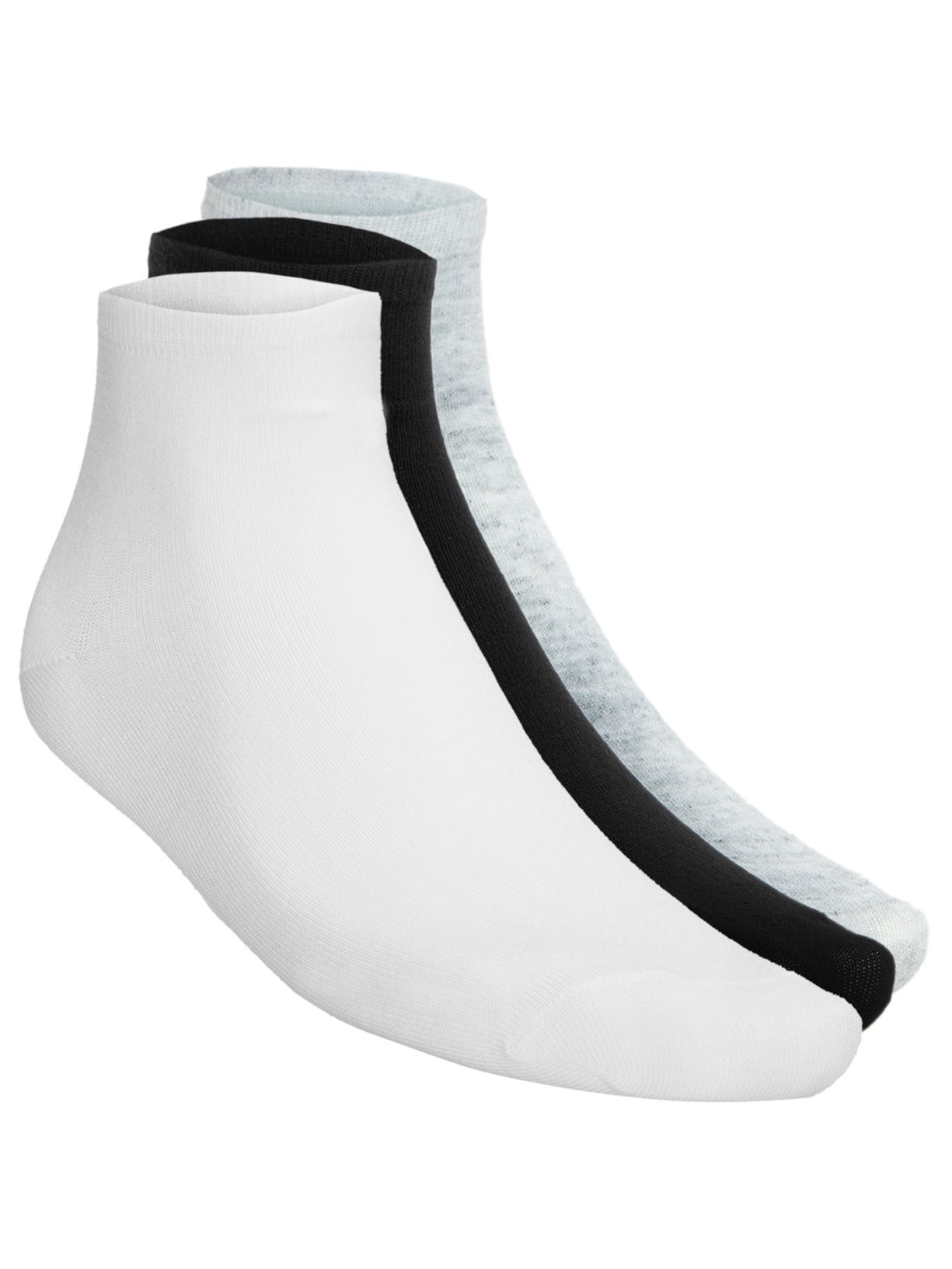 Kit de Meia Feminina 3 Pares Algodão Lupo