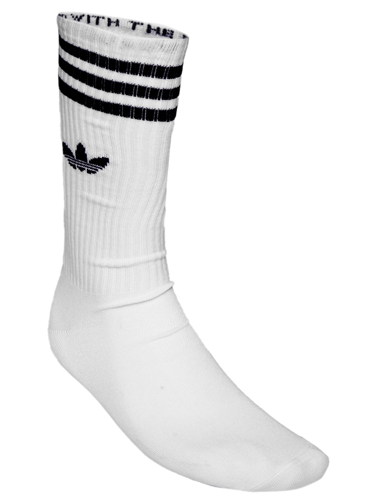 Kit De Meia Feminina Crew Solid - Branco