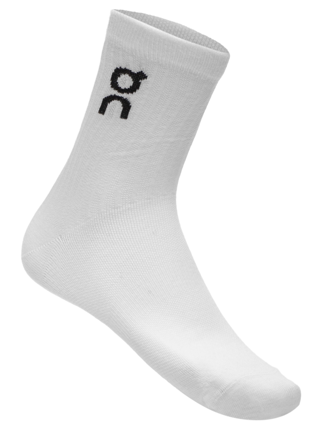 Kit De Meia Feminina Logo High 3 Peças Branco On Running