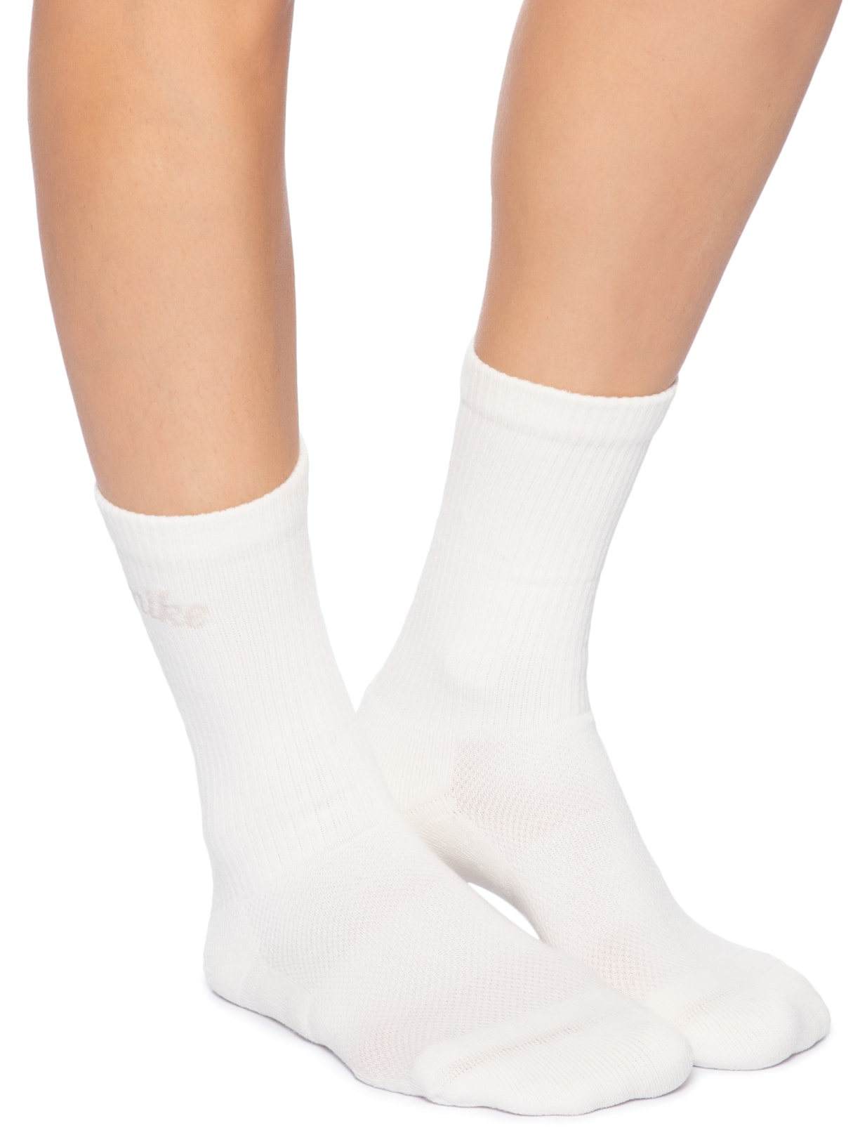 Kit De Meia Feminino 3 Pares Crew Bege Nike