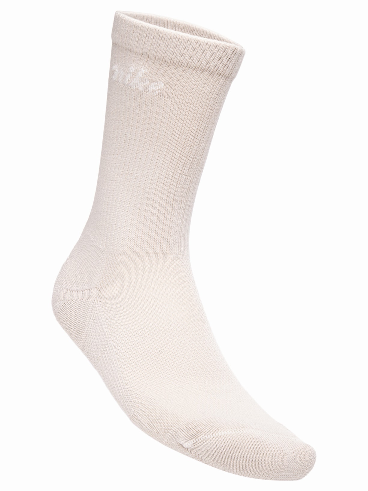 Kit De Meia Feminino 3 Pares Crew Bege Nike