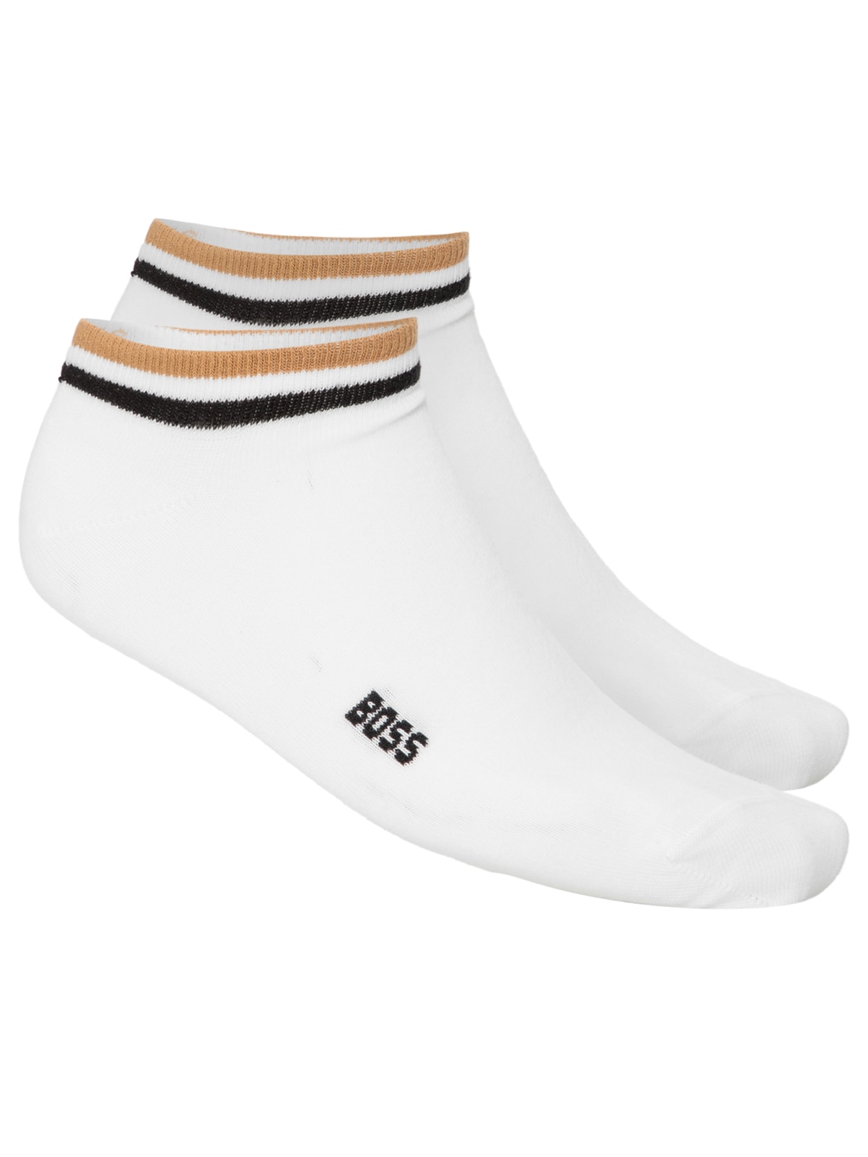 Kit De Meia Masculina 2 Pares As Uni Stripe - Branco