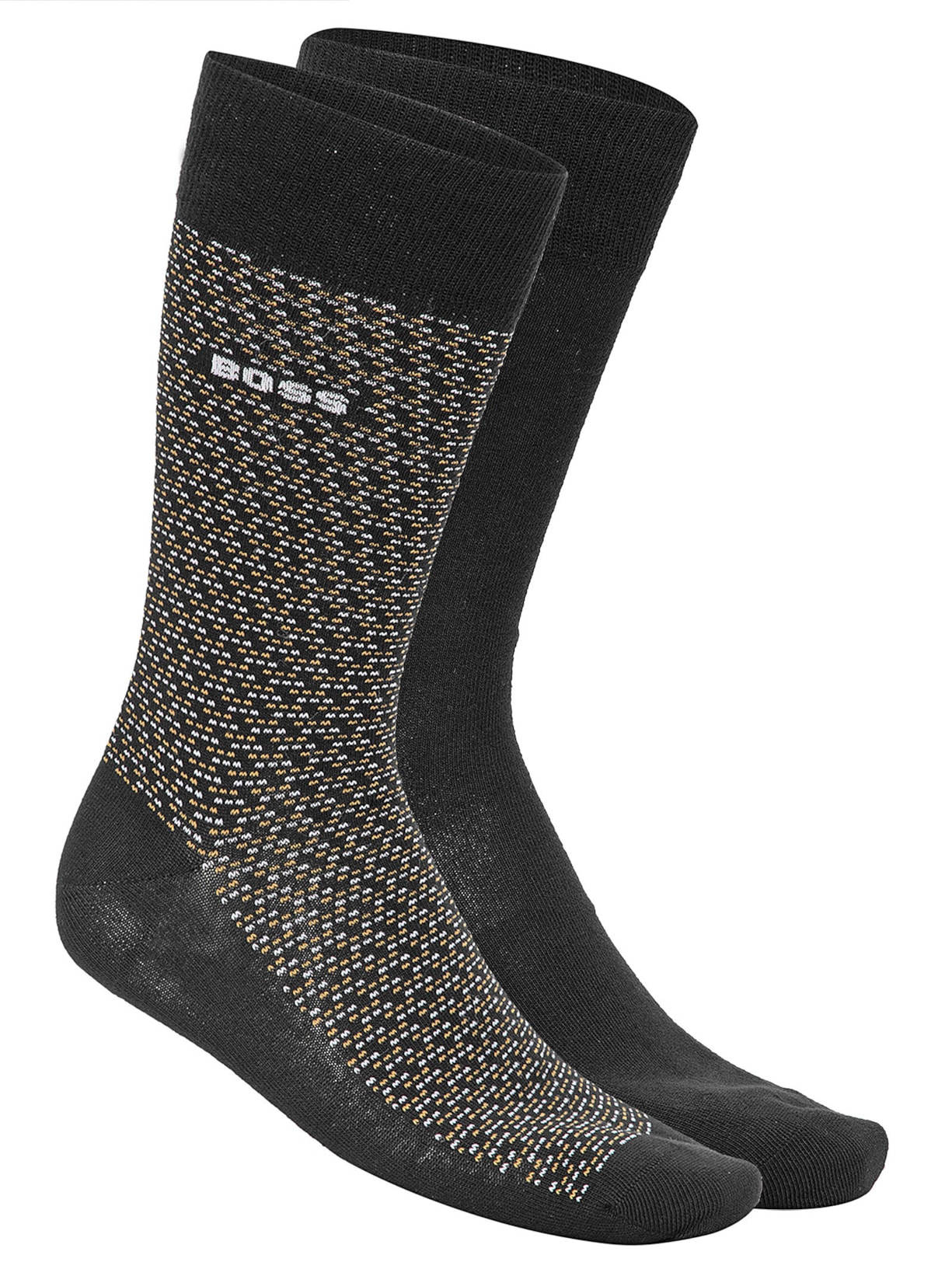 Kit De Meia Masculina 2 Peças Rs Minipattern - Preto