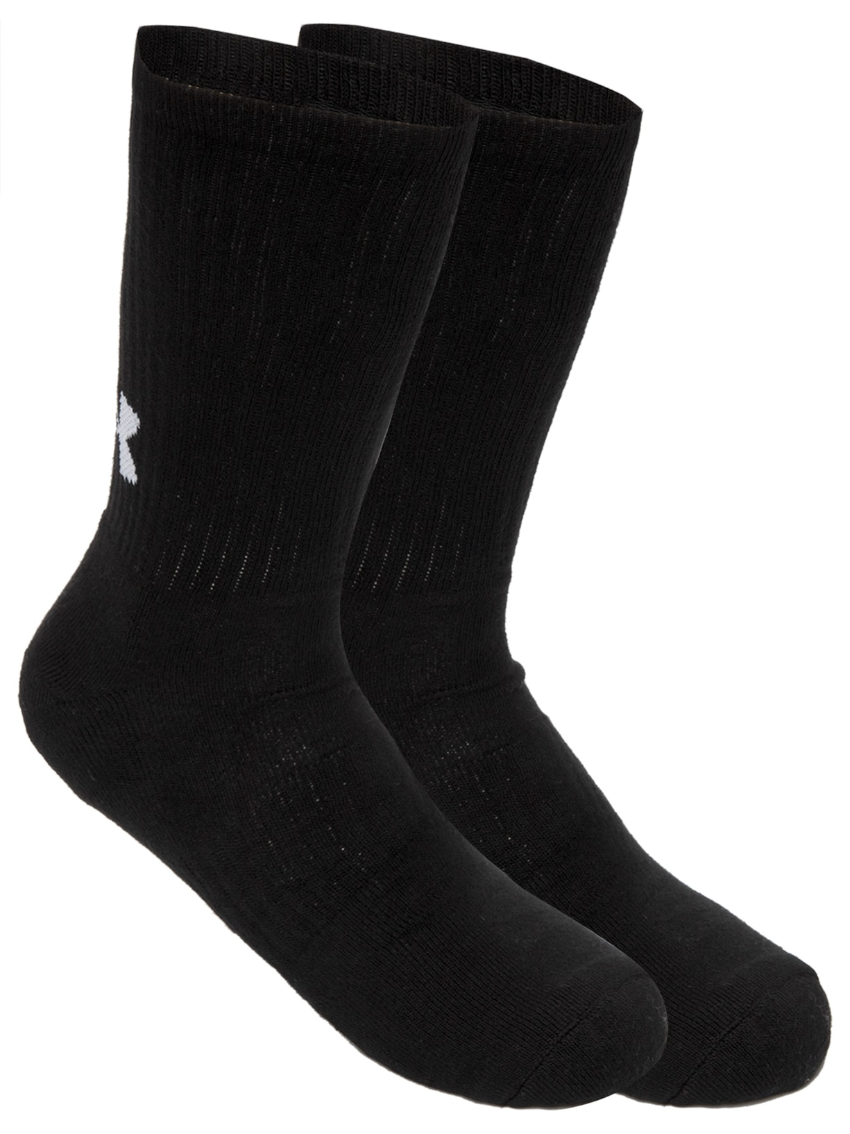 Kit De Meia Masculina Core Cotton Crew - Preto