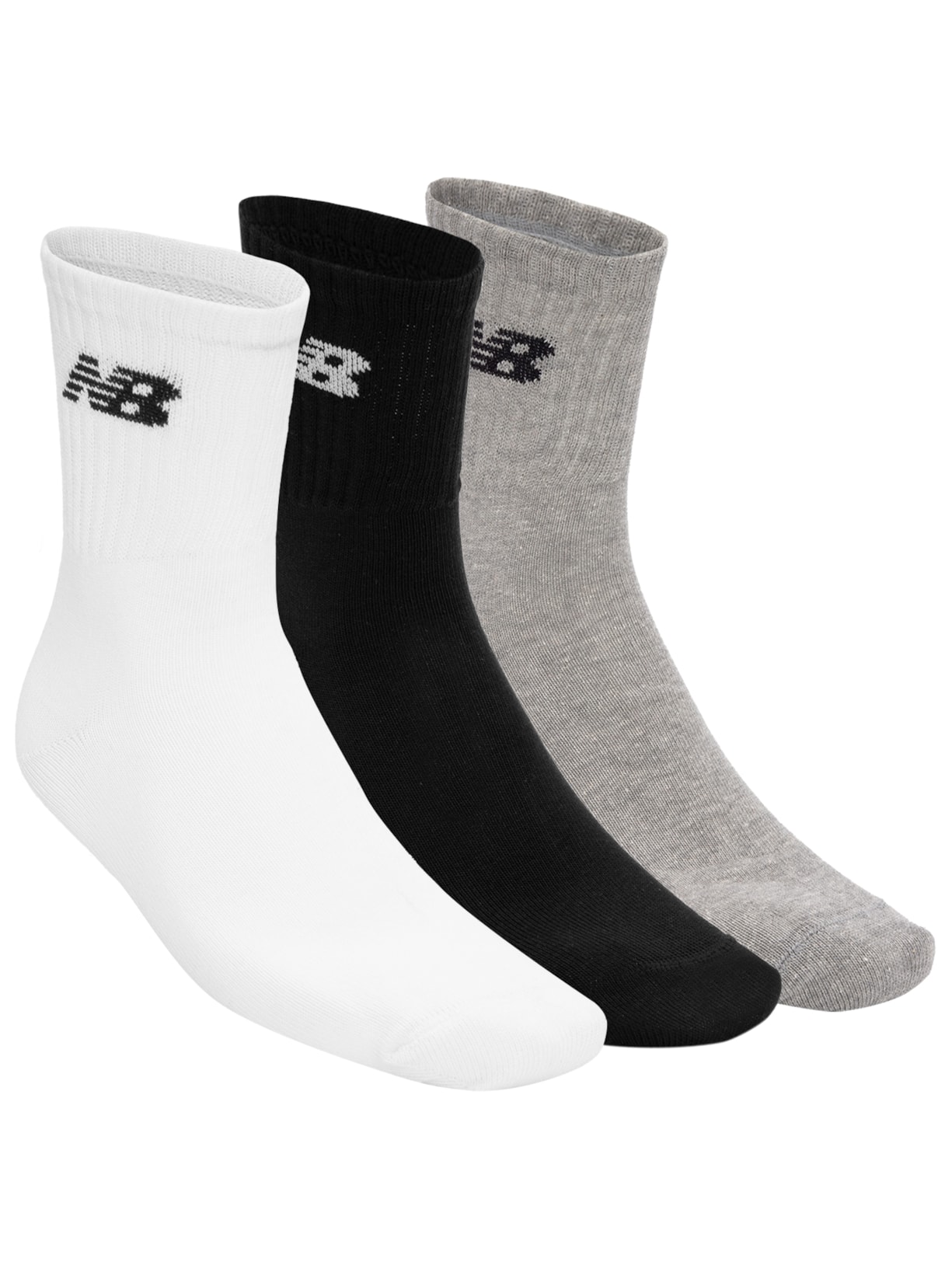 Kit de Meia Masculina De Algodão Cano Longo
