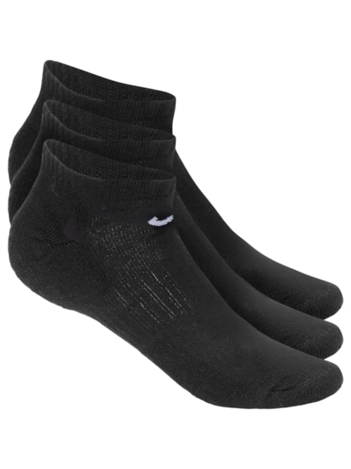 Kit De Meia Masculina Everyday Cush - Preto