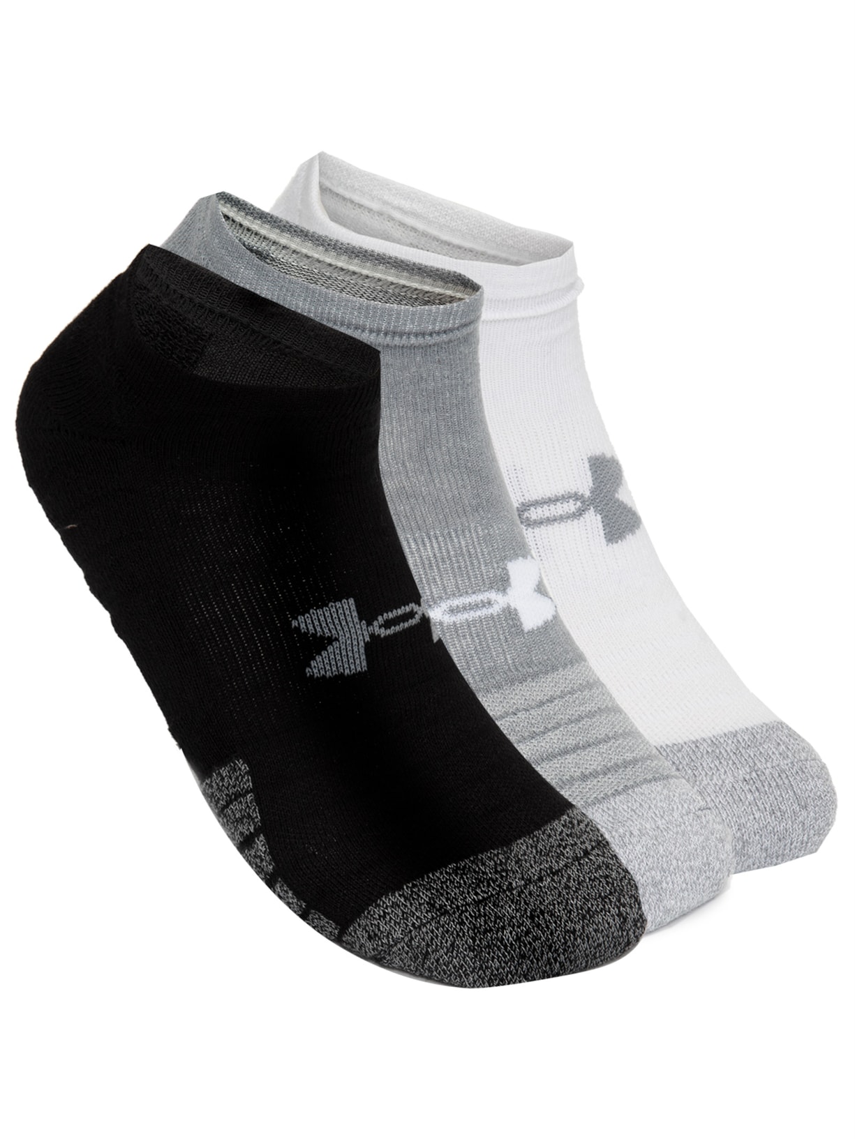 Kit De Meia Masculina Heatgear - Preto