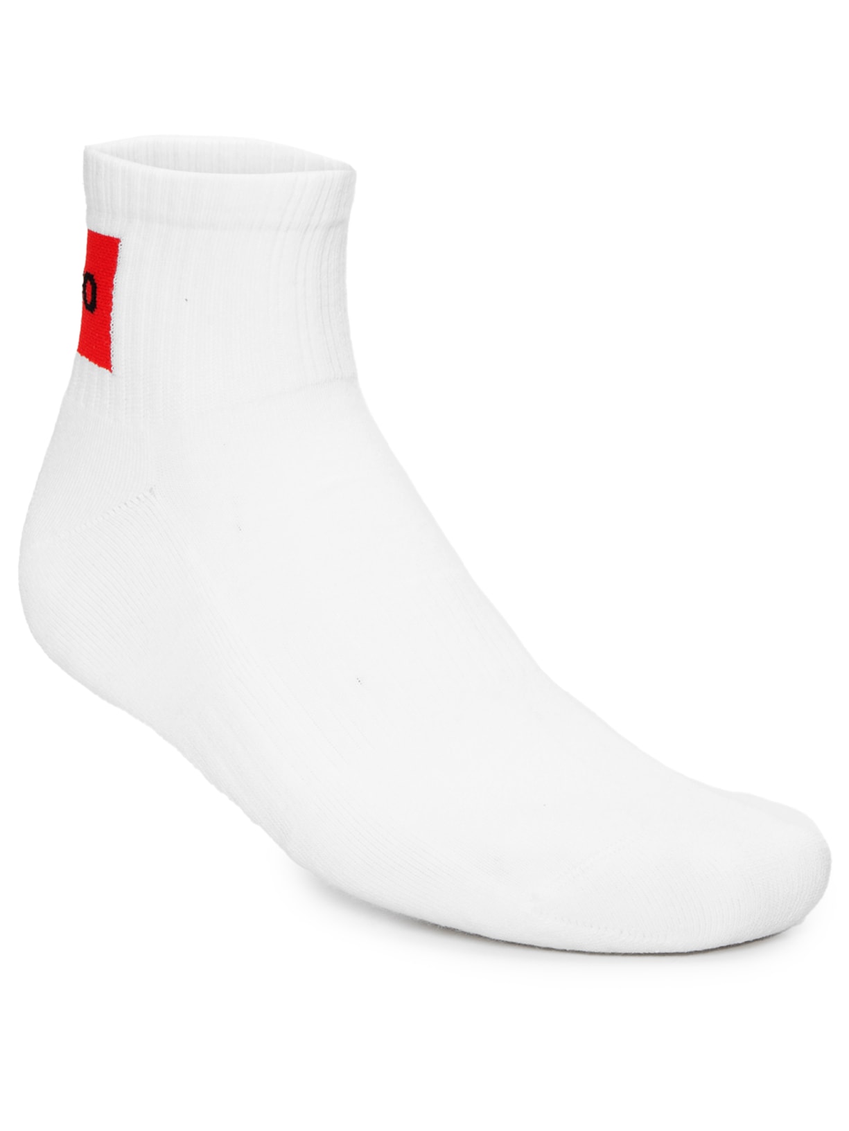 Kit de Meia Masculina Label Cc 2 Pares Branco Hugo