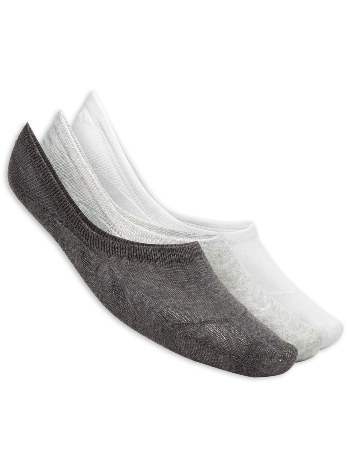 Kit De Meia Masculina Sapatilha 3 Peças Basiq Men