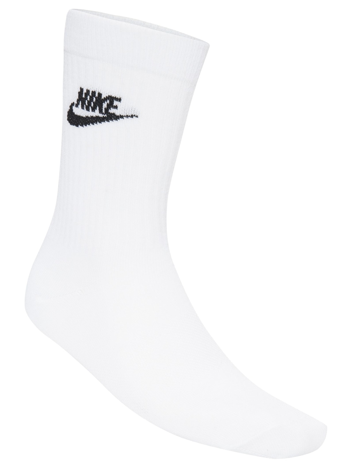 Kit de meia Masculina U Nk Nsw Everyday Essential Crew Branco Nike