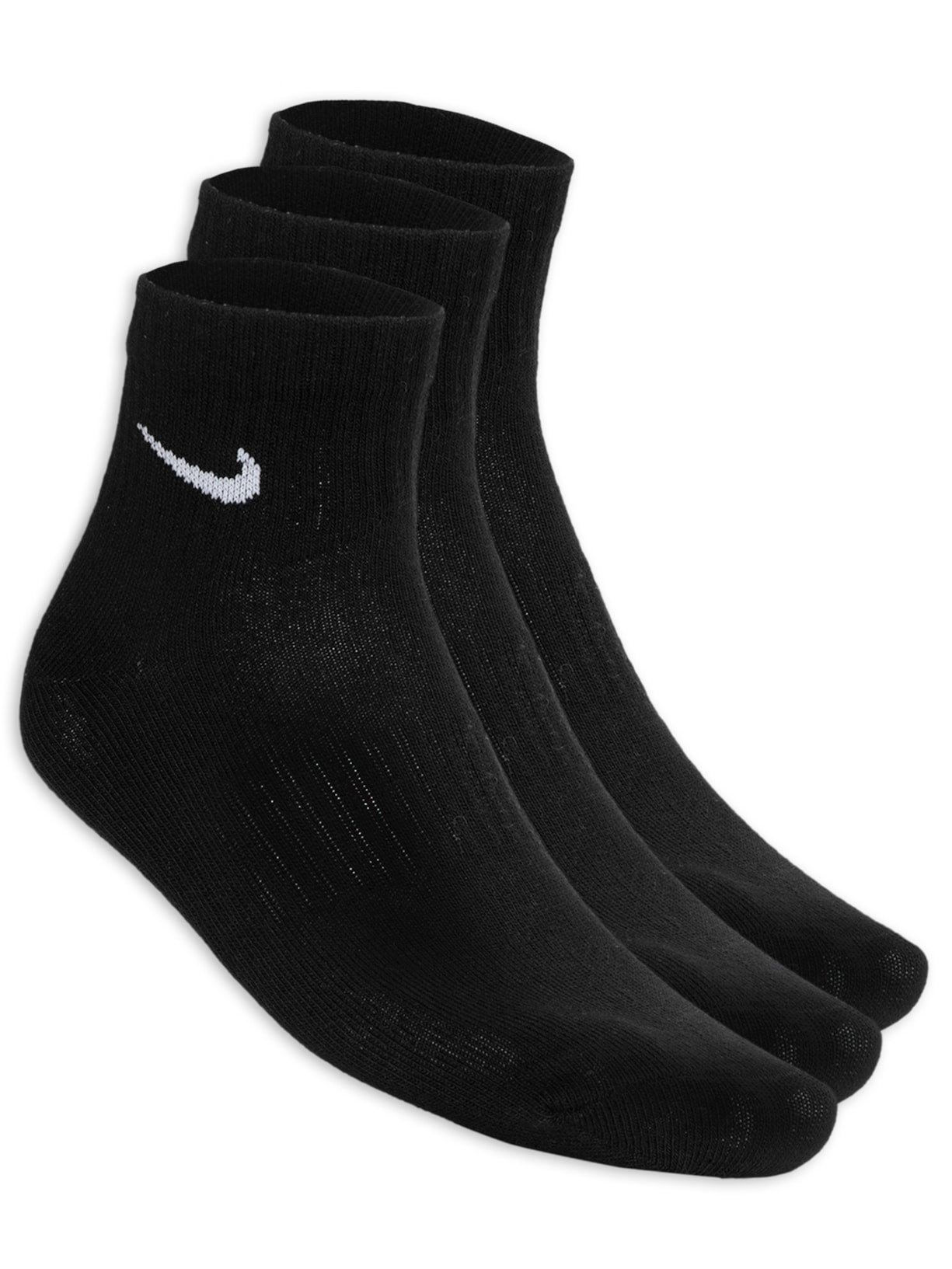 Kit de Meia Unissex Nk Ed Ltwt Ankle 3 Pares 132 Preto Nike Nike