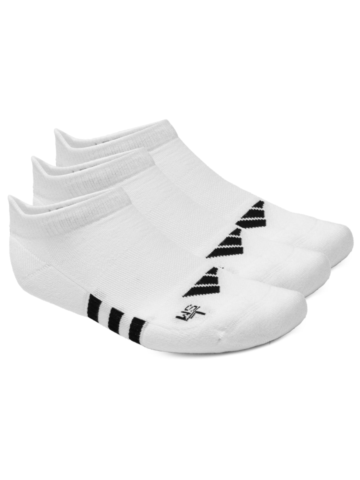 Kit De Meias Femininas Cano Baixo 3 Pares - Branco