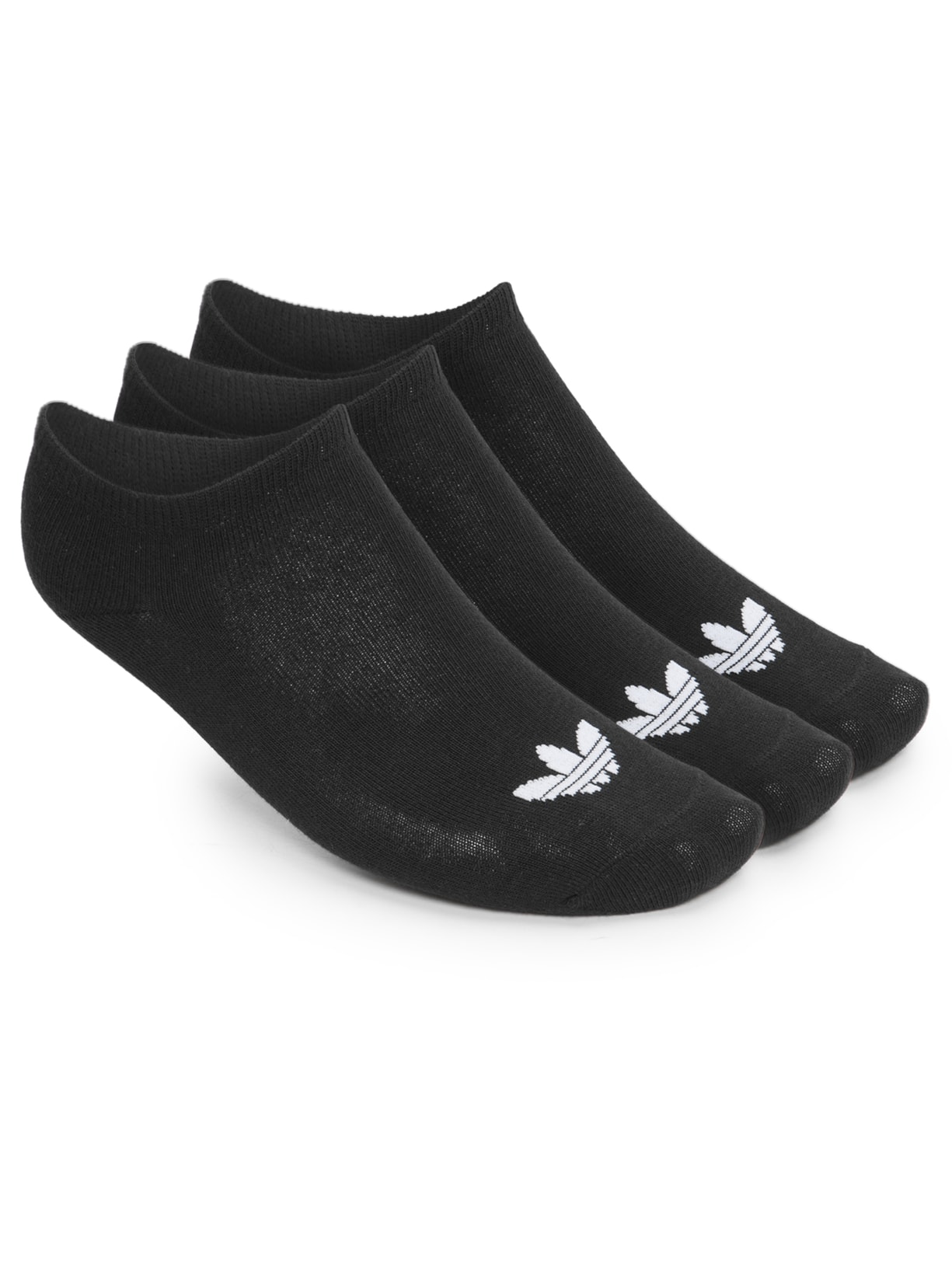 Kit De Meias Femininas Liner Trefoil Preto Adidas Originals