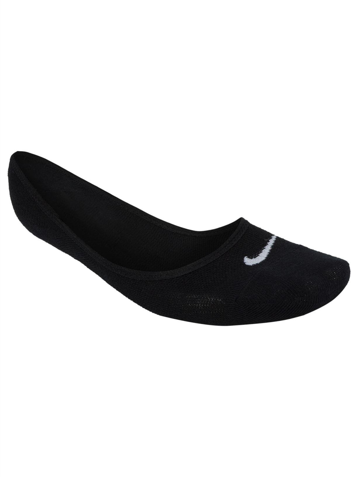 Kit de Meias Feminino 3 Pares Lightweight Footi Preto Nike