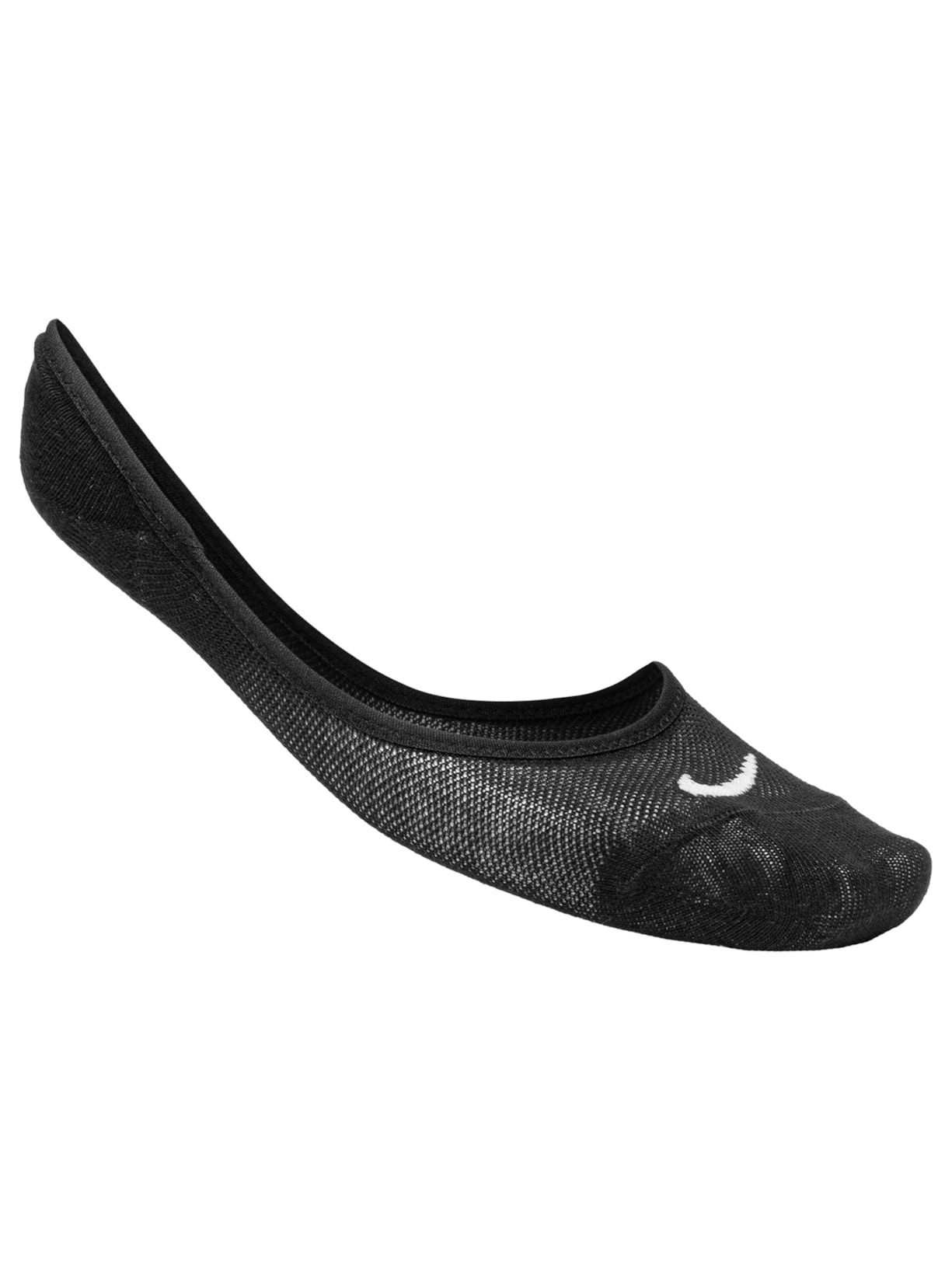 Kit de Meias Feminino 3 Pares Lightweight Footi Preto Nike