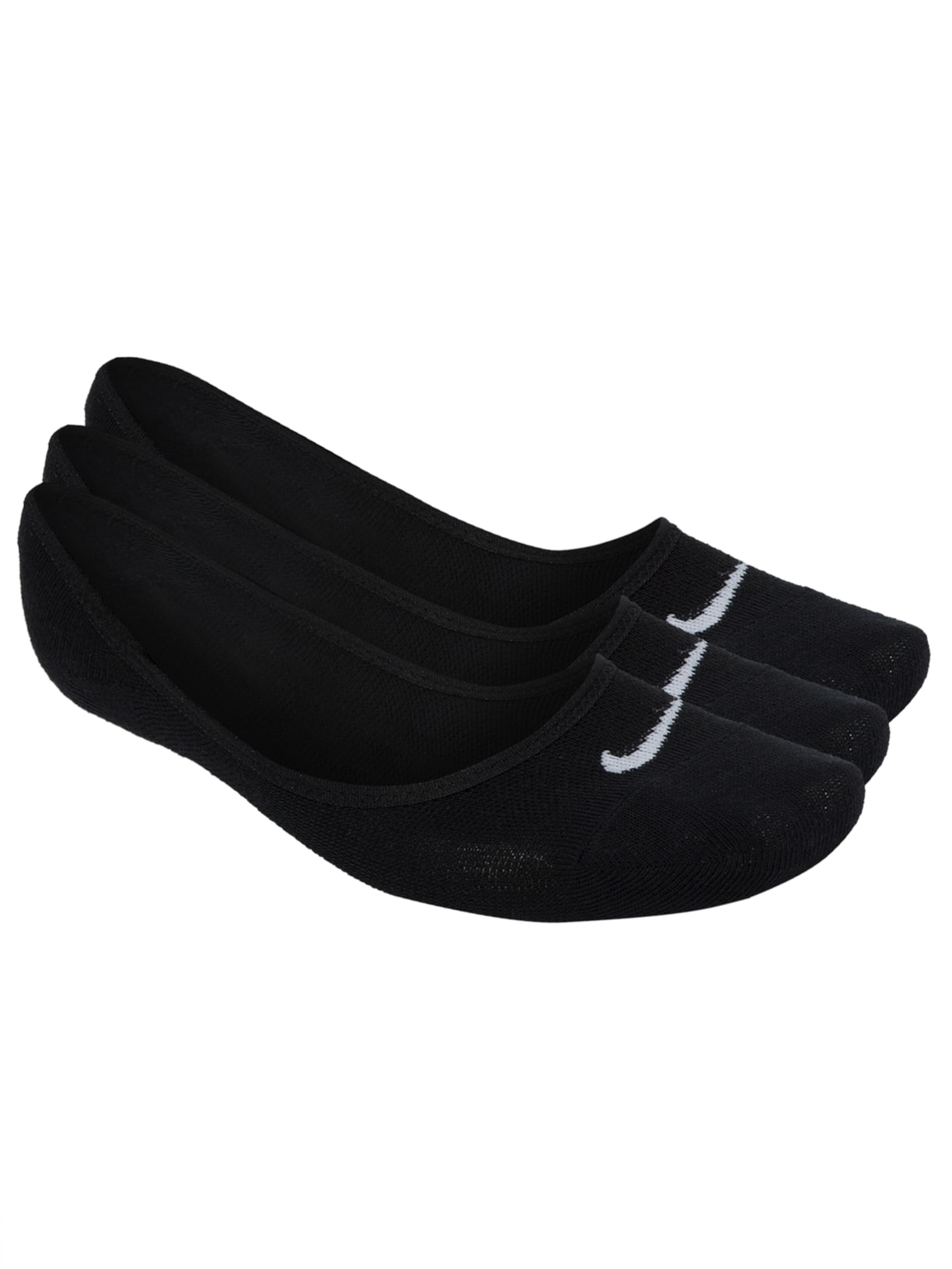Kit de Meias Feminino 3 Pares - Preto