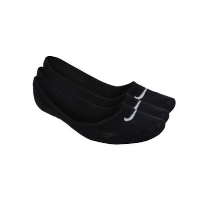 Kit de Meias Feminino 3 Pares - Preto