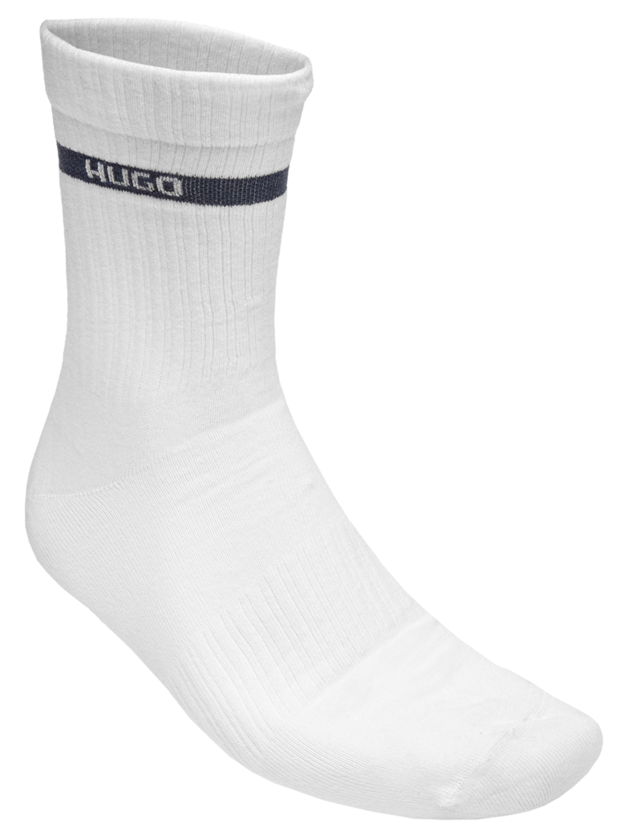 Kit De Meias Masculina 2 Peças Tape  Azul Hugo