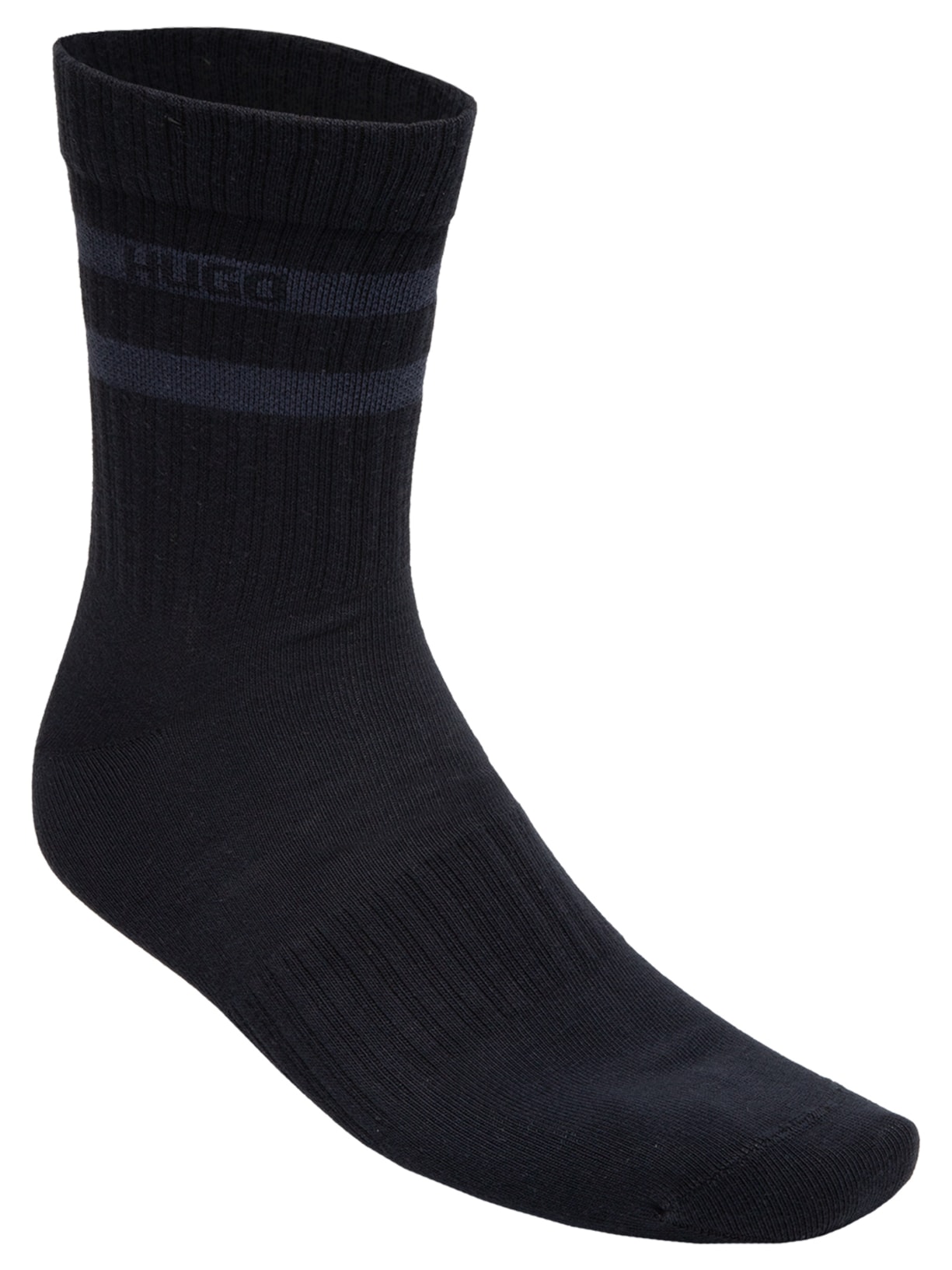 Kit De Meias Masculina 2 Peças Tape  Azul Hugo