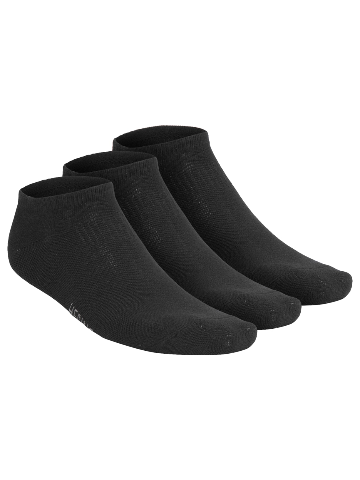 Kit De Meias Masculinas 3 Pares - Preto