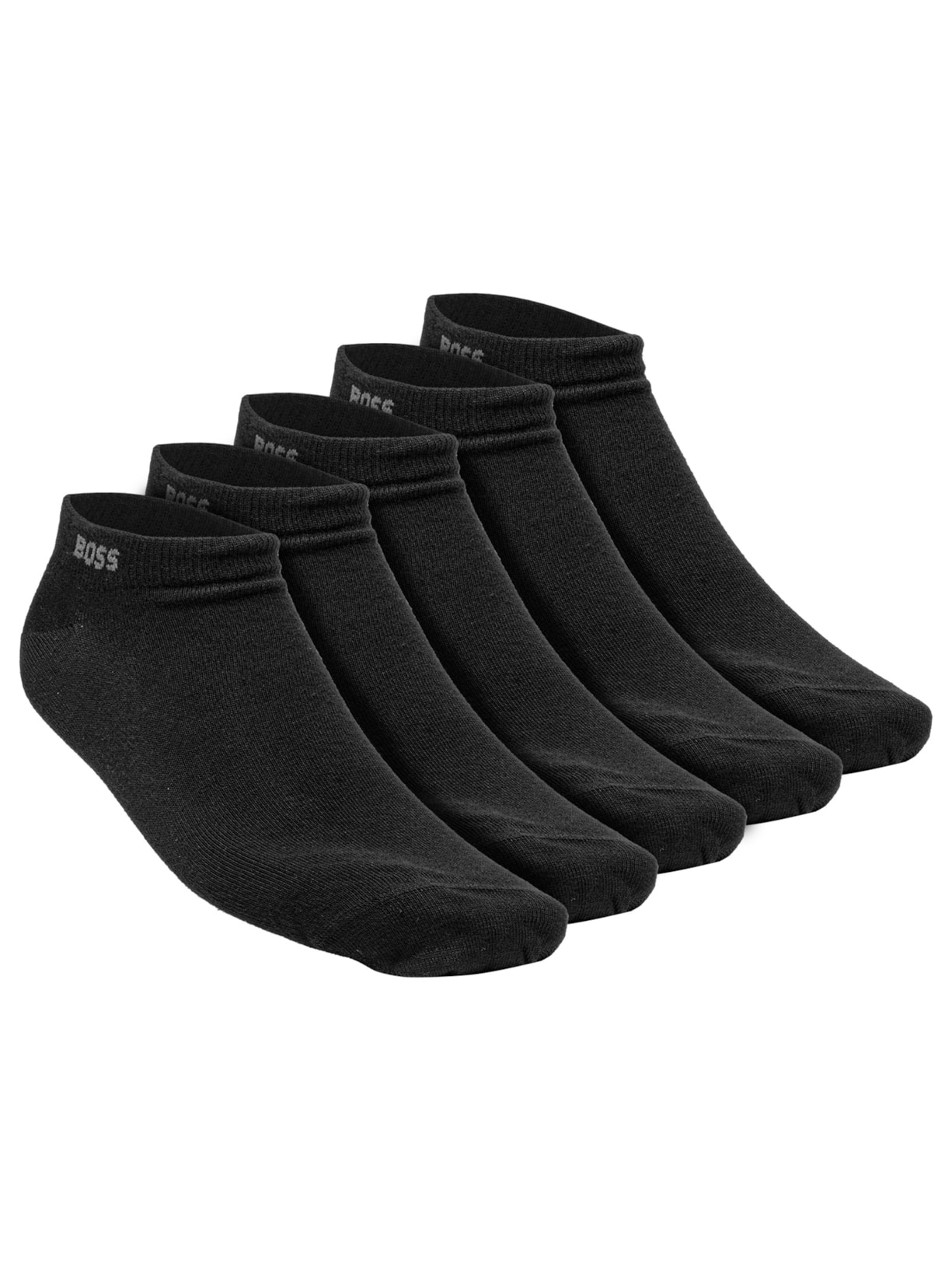 Kit De Meias Masculinas 5 Pares - Preto
