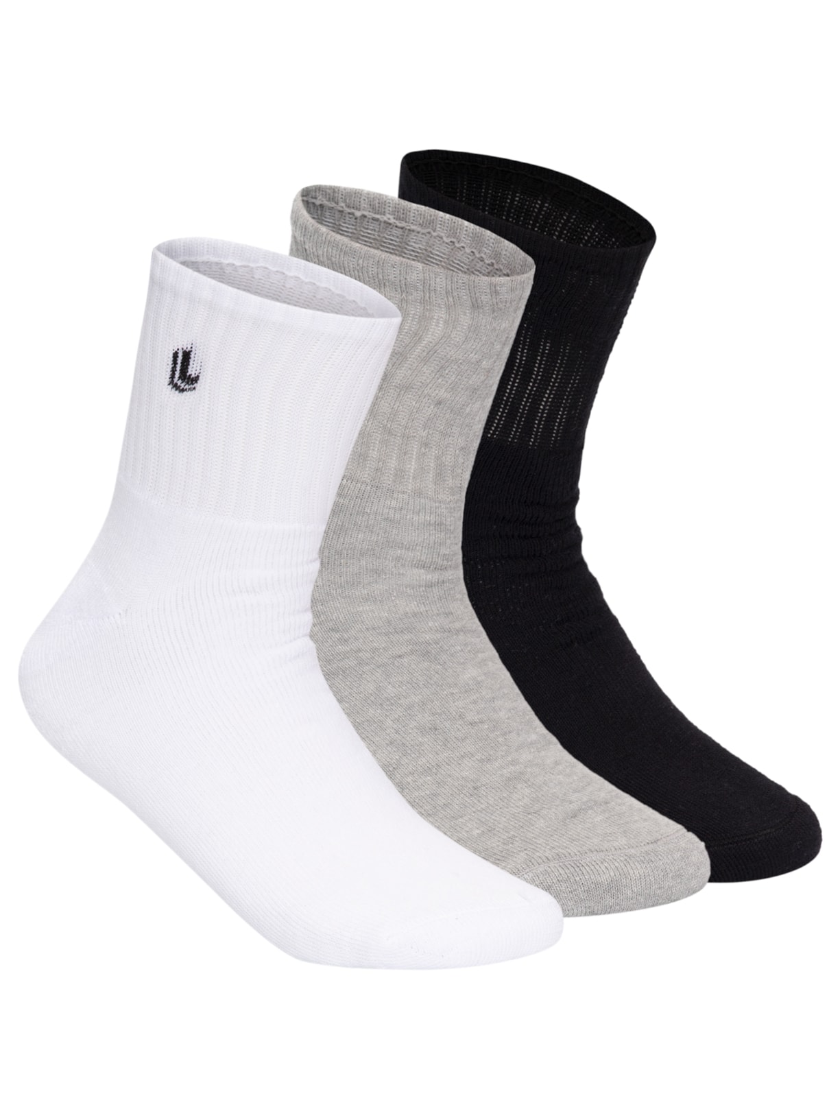 Kit De Meias Masculinas Especial Walk - Branco