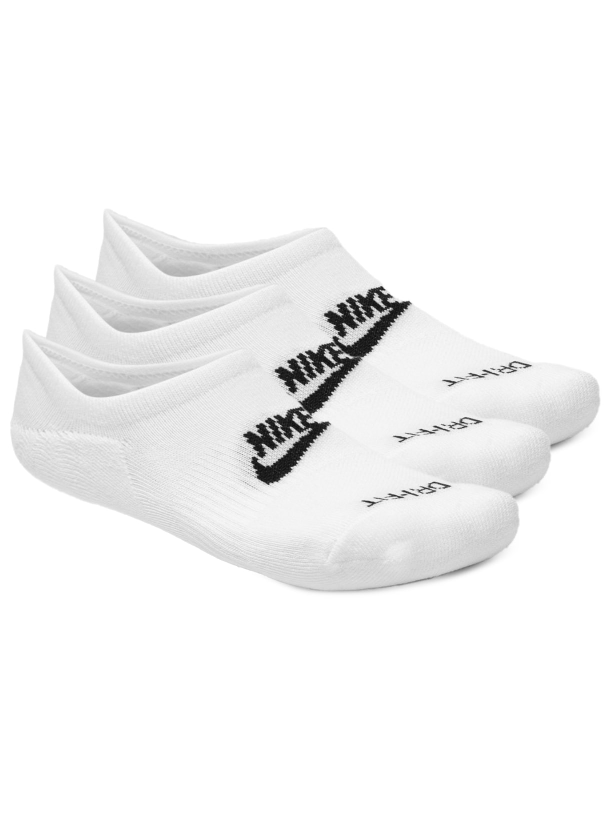 Kit De Meias Masculinas Everyday Cushioned Footie 3 Pares - Branco