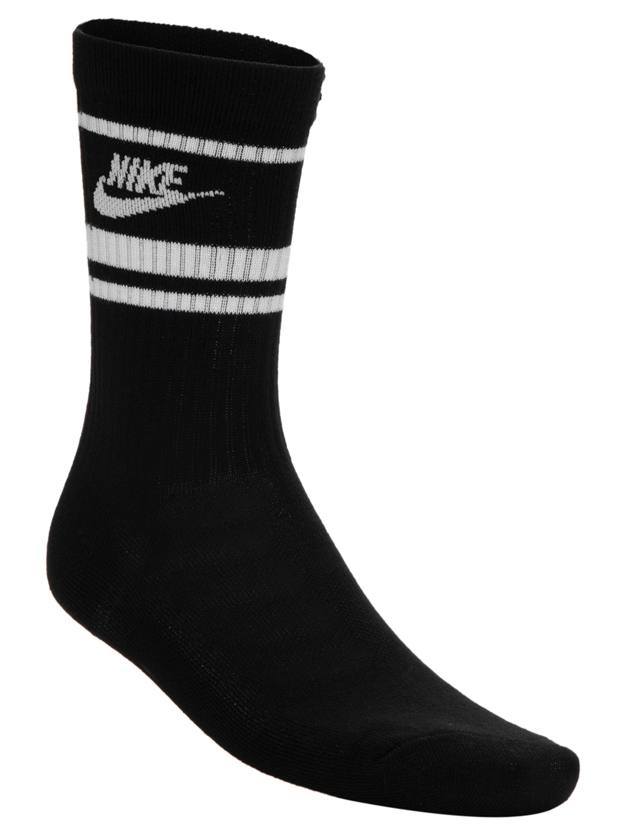 Kit De Meias Masculinas Everyday Essential 3 Pares Preto Nike