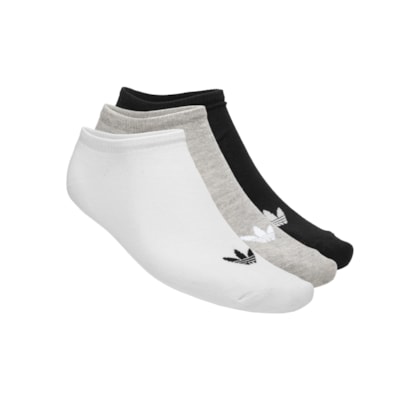 Kit De Meias Masculinas Liner 3 Pares - Branco