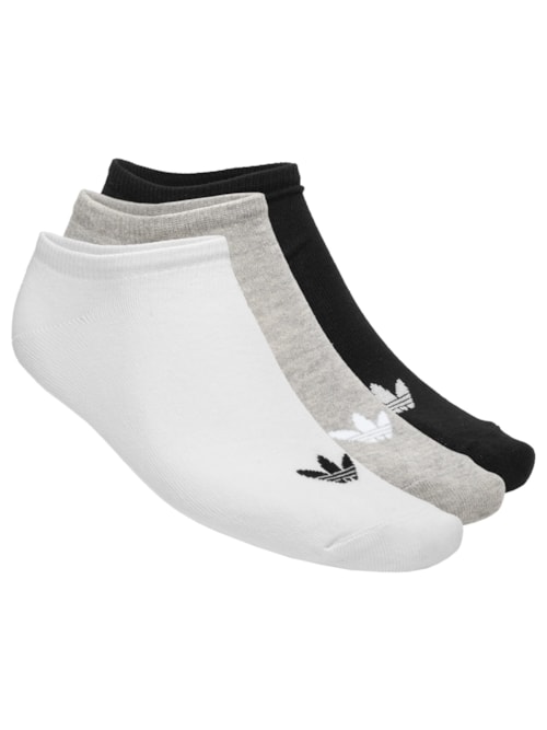 Kit De Meias Masculinas Liner 3 Pares - Branco