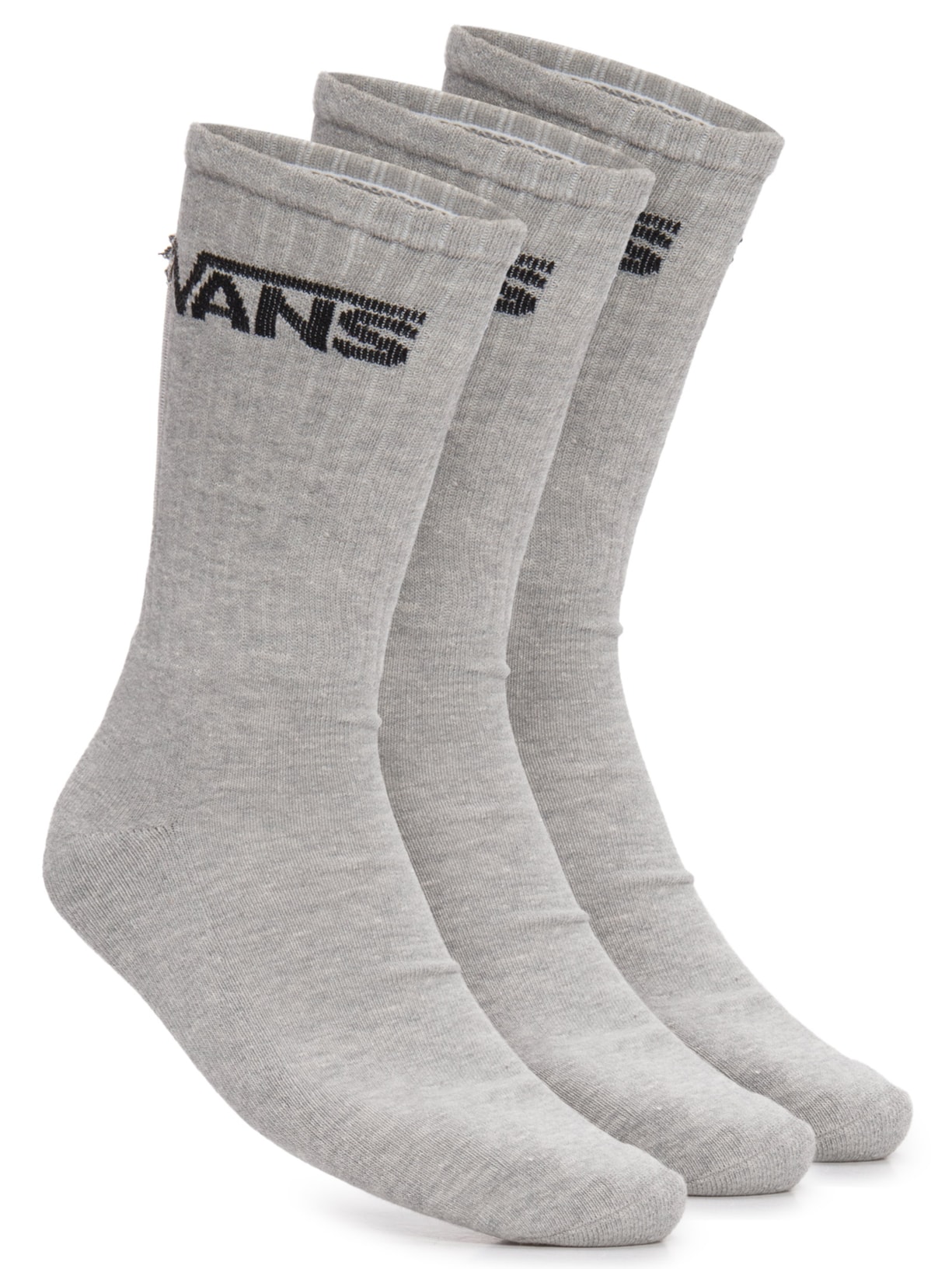 Kit De Meias Masculinas Lisa - Cinza