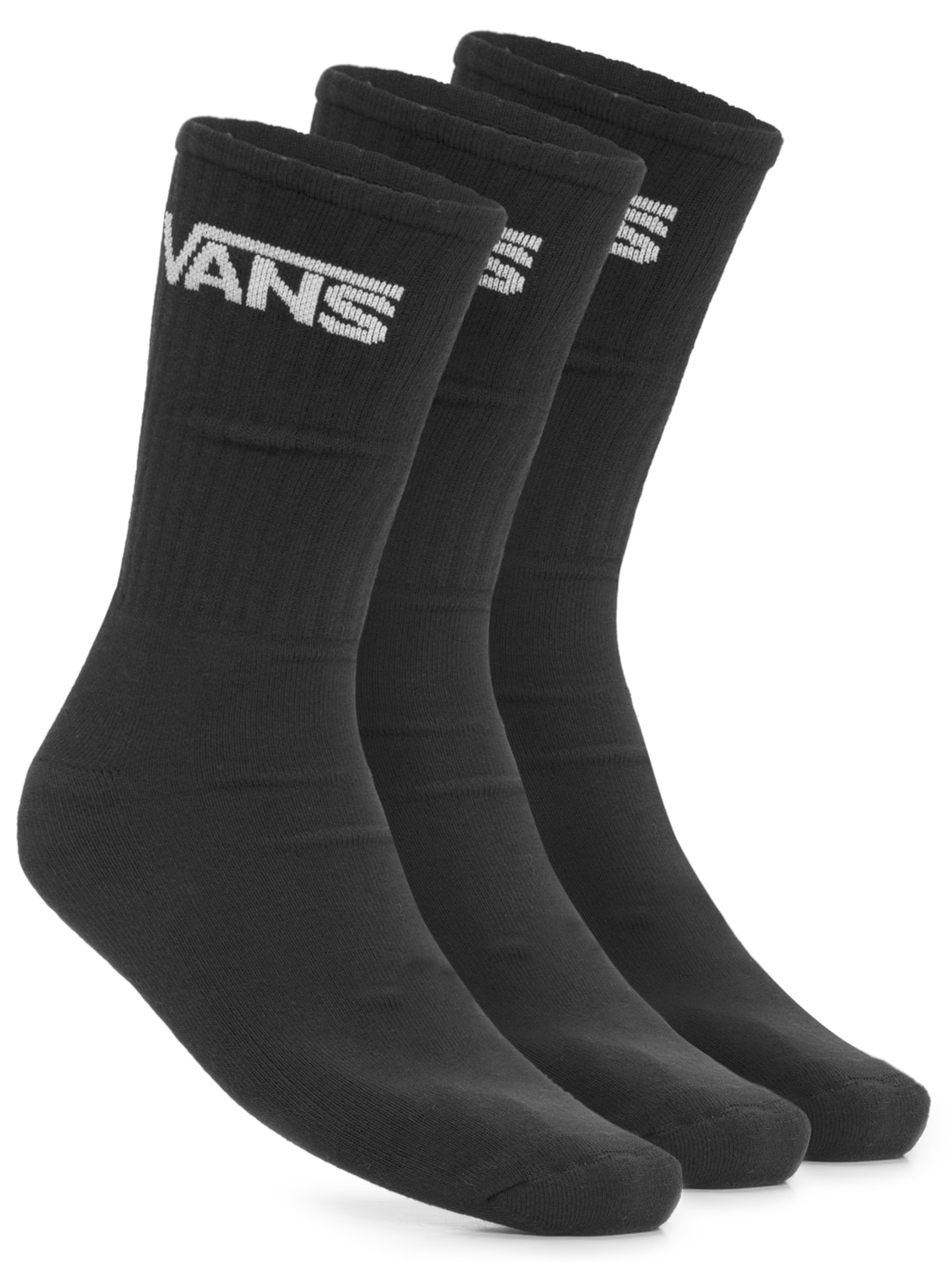 Kit De Meias Masculinas Lisa - Preto