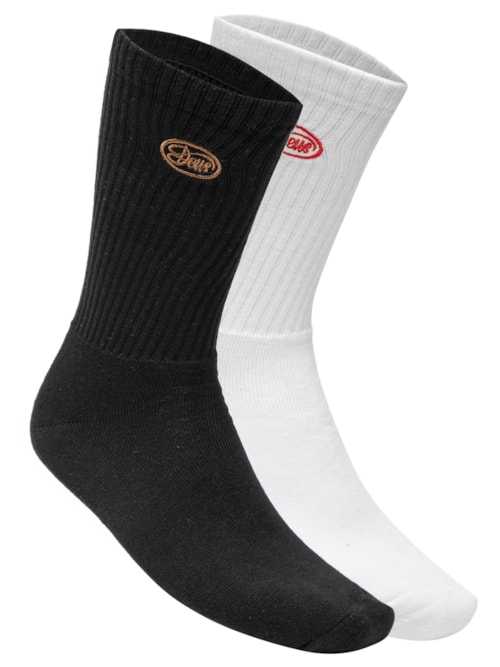 Kit De Meias Masculinas Pack 2 Gulf - Preto