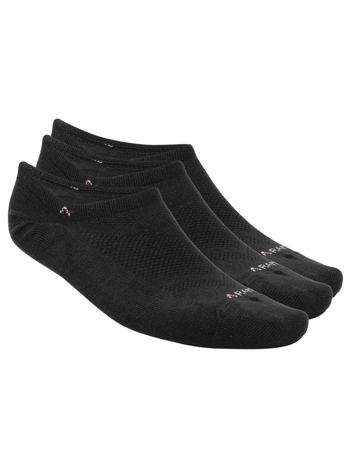 Kit de Meias Masculinas Sapatilha Sport 3 Pares - Preto