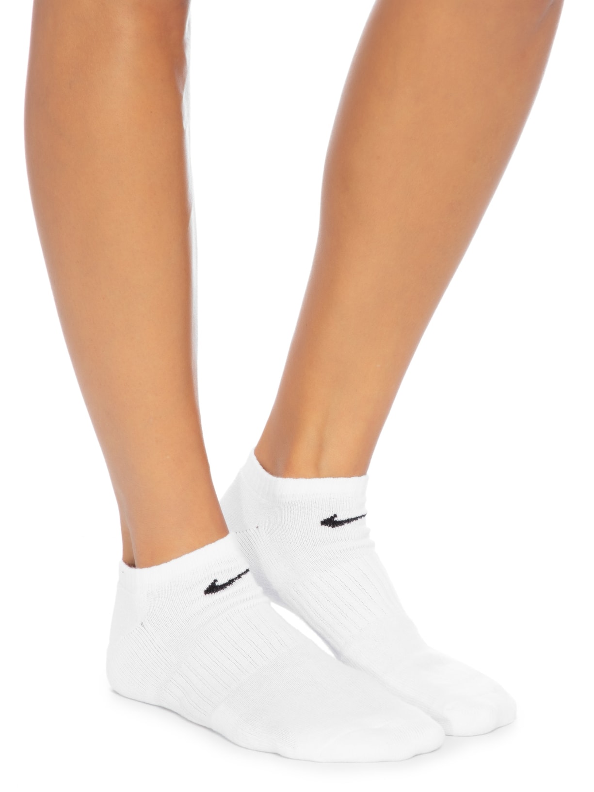 Kit De Meias Unissex Everyday Cush Ankle Branco Nike