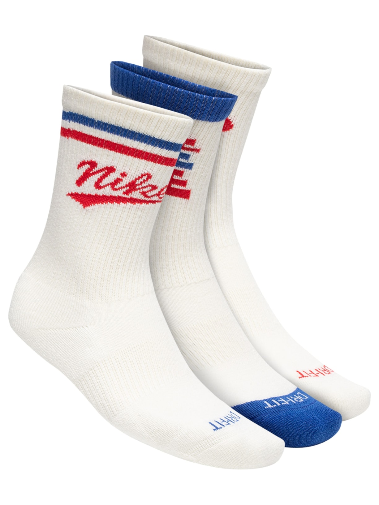 Kit de Meias Unissex Everyday Plus 3 Pares Off White Nike