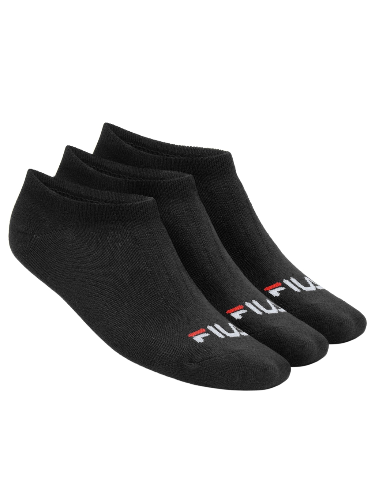 Kit De Meias Unissex Tripack Cano Curto - Preto