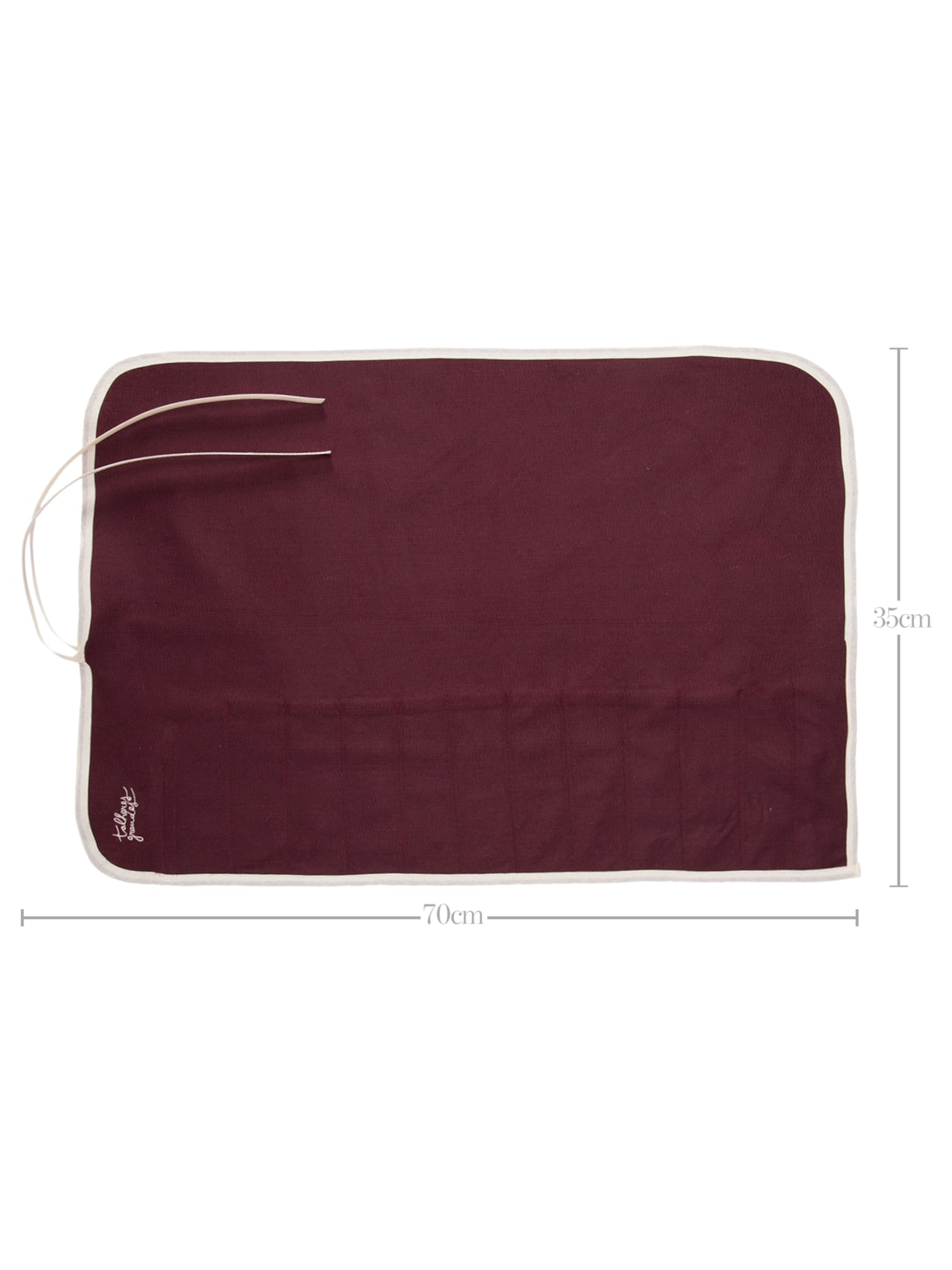 Kit De Porta Talheres 11 Peças Vinho Atelier Couvert