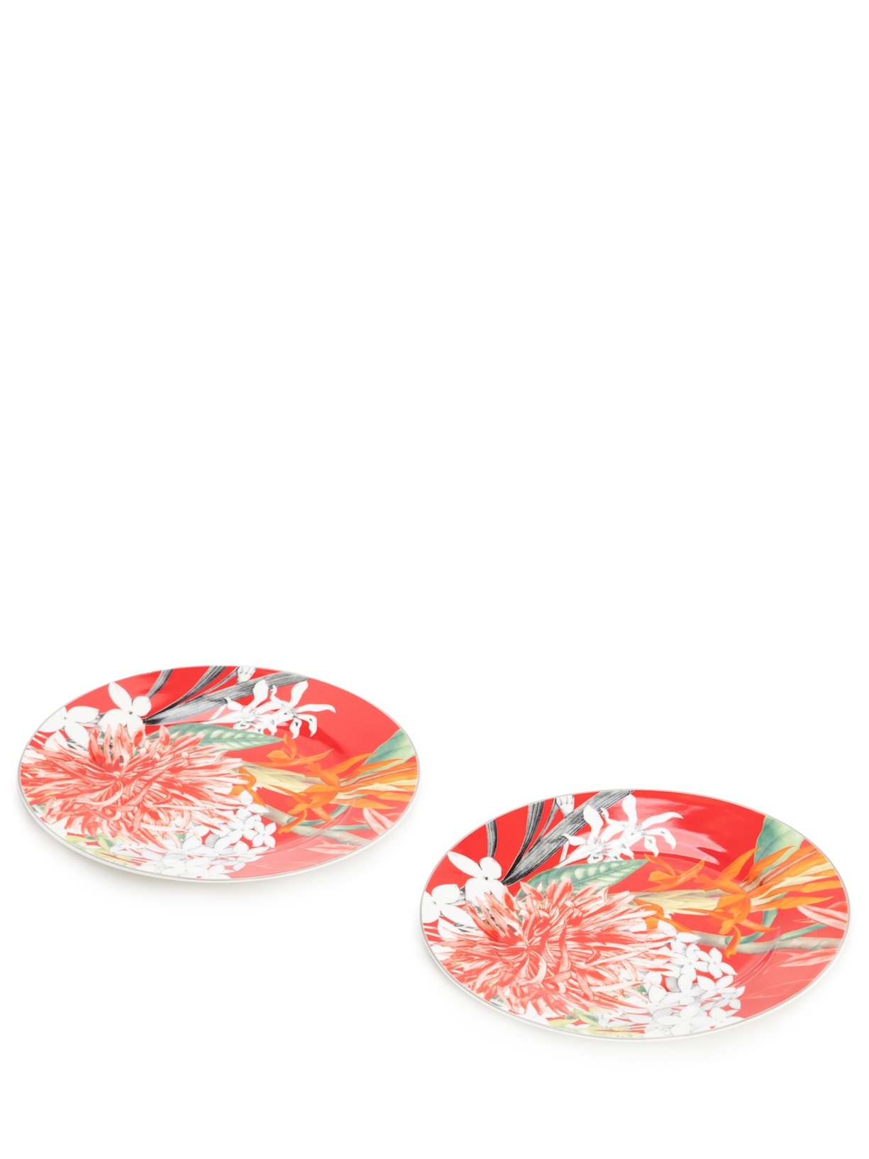 Kit de Prato de Sobremesa Lilibet Vermelho Souq