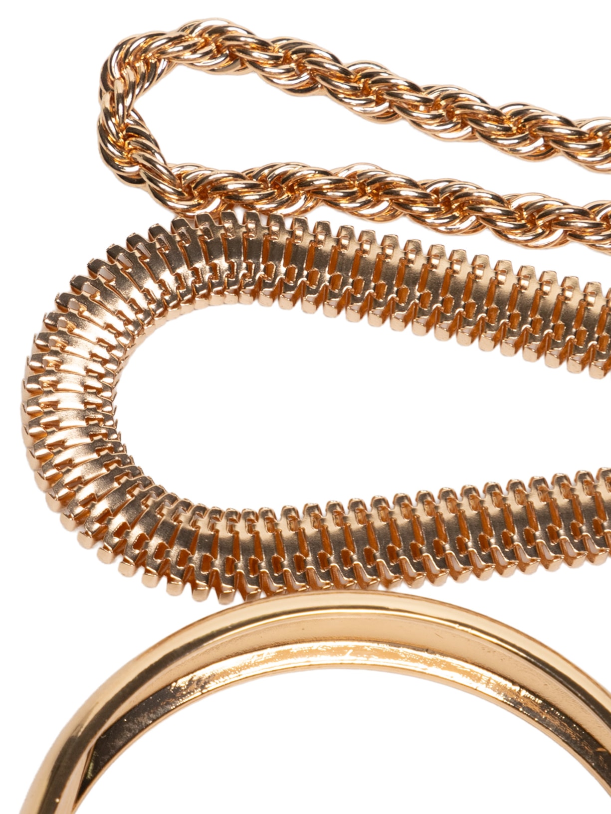Kit De Pulseiras Feminino Dourado Market 33