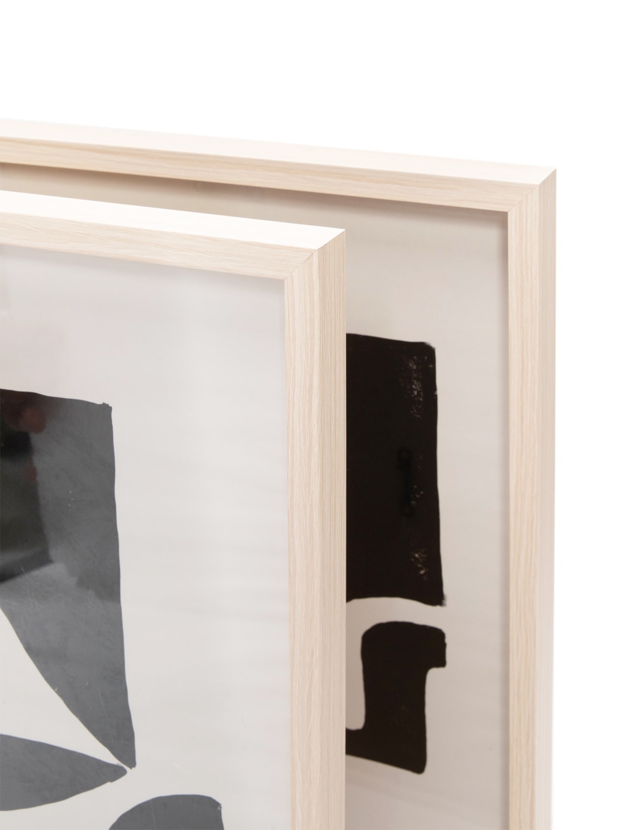 Kit de Quadros Em Mdf 2 Peças Bege '2Home