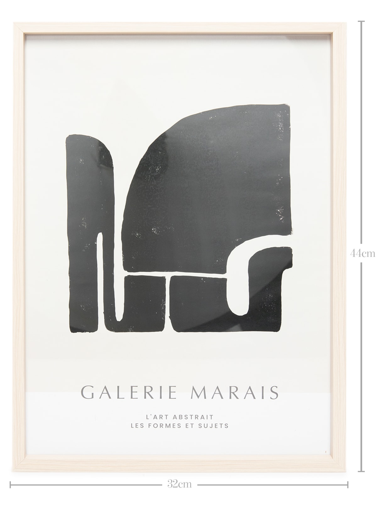 Kit de Quadros Em Mdf 2 Peças Bege '2Home